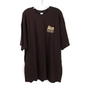 Gildan Heather Russet Mount Rushmore Short Sleeve Graphic T-Shirt Mens 2XL NWT